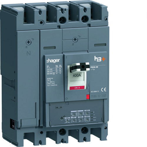 Disjoncteur h3+ P630 LSI 4x400A 50kA-HMW401JR-3250613198213-HAGER