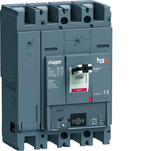 Disjoncteur h3+ P630 Energy 4x250A 70kA-HEW251NR-3250613197384-HAGER