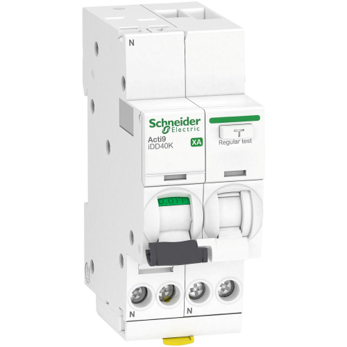 ACTI9 iDD40K XA - disjoncteur différentiel auto - 1P+N C 16A 4500A/4,5kA 30mA AC-A9DS1616-3606489715601-SCHNEIDER ELECTRIC FRANCE