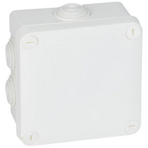 Boîte de dérivation carrée Plexo dimensions 105x105x55mm - blanc RAL9010-092023-3245060920234-LEGRAND