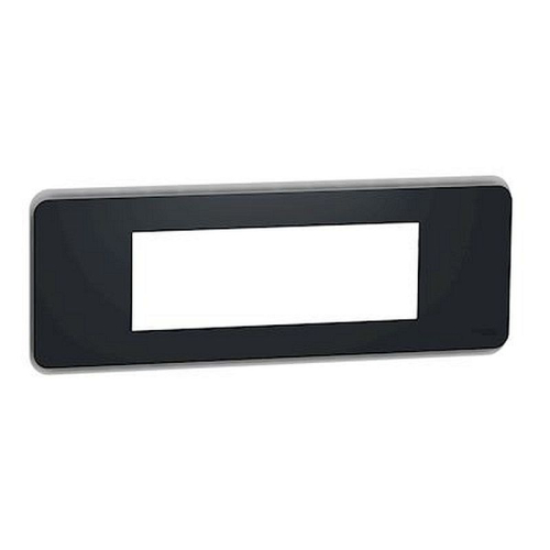 Unica Pro - plaque de finition - Anthracite - 6 modules-NU411654-3606489456634-SCHNEIDER ELECTRIC FRANCE