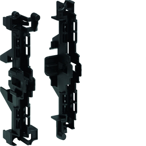 2 supports plastiques noirs, NewVegaD, pour rail DIN-FD00H1-3250617860406-HAGER