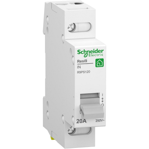 Resi9 - interrupteur - 1P - 20A - 1NO - 250VCA-R9PS120-3606481176615-SCHNEIDER ELECTRIC FRANCE