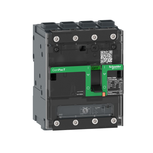 ComPacT NSXmE - disjoncteur -TM-D 160A - 4P4D - 16kA - borne EverLink-C12E4TM160L-3606481989659-SCHNEIDER ELECTRIC FRANCE