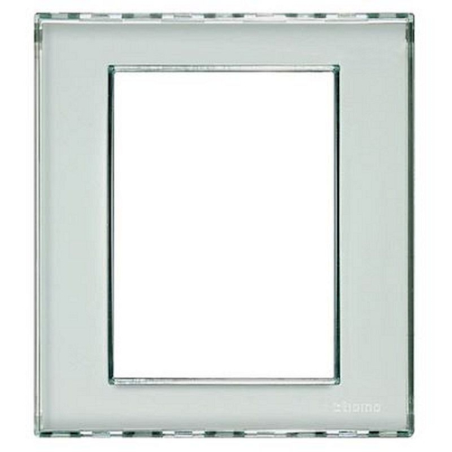 Plaque Livinglight Kristall 3+3 modules - Personnalisable-LND4826KR-8005543446614-BTICINO