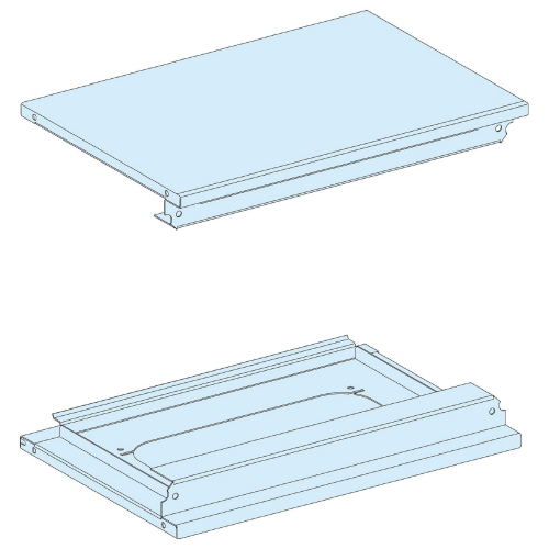 PrismaSeT G Active - Plaques haute et basse extension - L300 - IP55 - RAL9003-LVS08372-3606481877246-SCHNEIDER ELECTRIC FRANCE