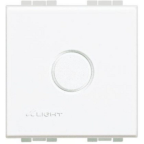 Obturateur avec empreinte défonçable Livinglight - Blanc - 2 modules-N4951-8012199051017-BTICINO