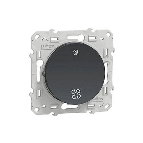 Odace, interrupteur VMC Anthracite, sans position arrêt, à vis-S540233-3606480706905-SCHNEIDER ELECTRIC FRANCE