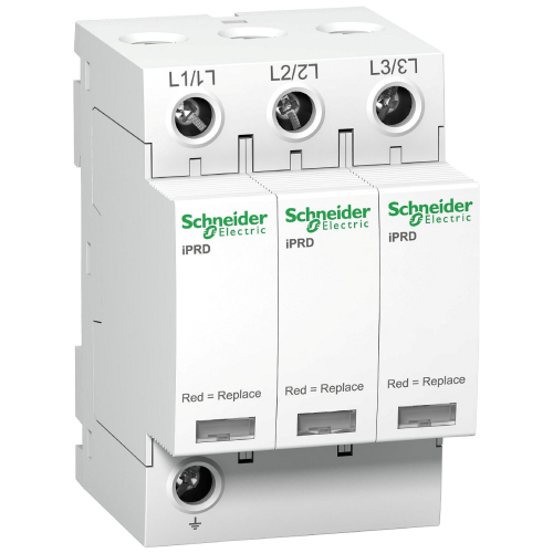 Acti9, iPRD 40r parafoudre 3P, 40kA 350V, avec report signalisation-A9L40301-3606480506352-SCHNEIDER ELECTRIC FRANCE