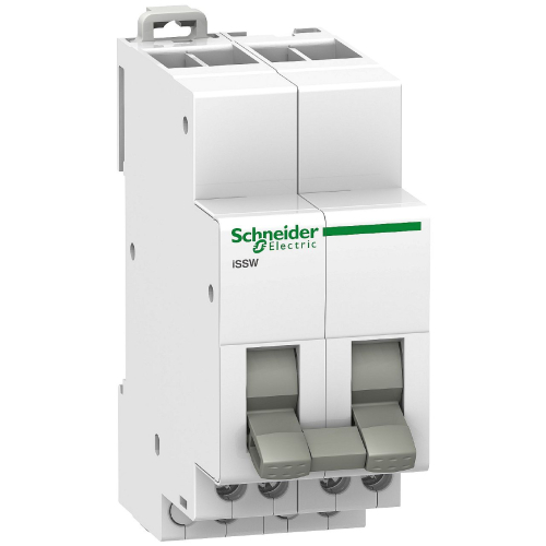 Acti9, iSSW commutateur 3 positions 2 contacts inverseurs OF 20A 230V-A9E18074-3606480088513-SCHNEIDER ELECTRIC FRANCE