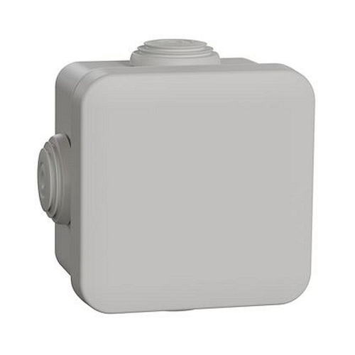 Mureva Box, boite de dérivation IP55 + embouts 65x65x45, gris-ENN05002-3295150050020-SCHNEIDER ELECTRIC FRANCE