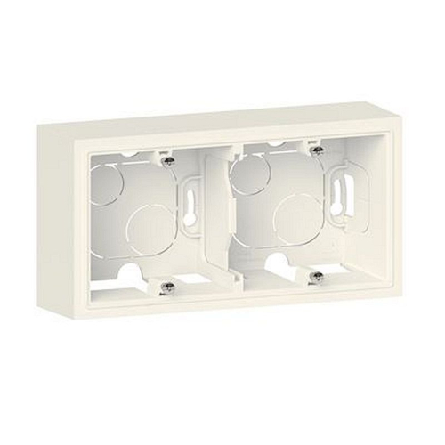 Cadre saillie 2 postes dooxie finition blanc-600042-3414971004719-LEGRAND