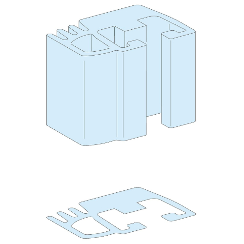 Linergy LGY - Profil pour JdB vertical - 1250A - L= 1670mm-LVS04505-3606481870346-SCHNEIDER ELECTRIC FRANCE