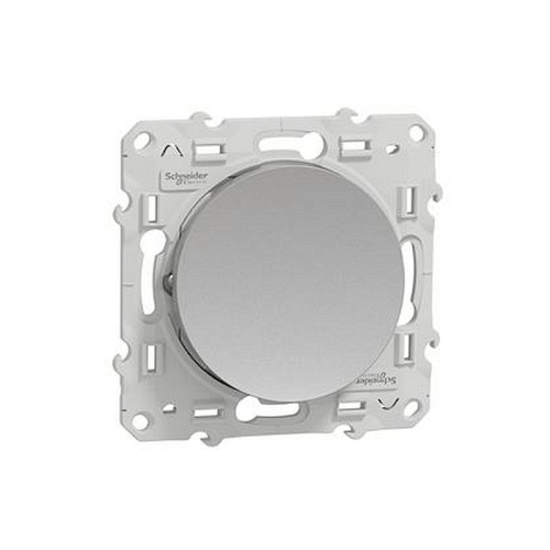 Odace - interrupteur va-et-vient Alu - 10A - fixation par vis - connexion rapide-S530204-3606480391378-SCHNEIDER ELECTRIC FRANCE