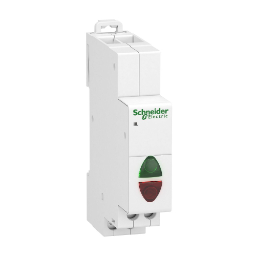 Acti9, iIL voyant lumineux double vert/rouge 12...48VCA/CC-A9E18335-3606480088469-SCHNEIDER ELECTRIC FRANCE