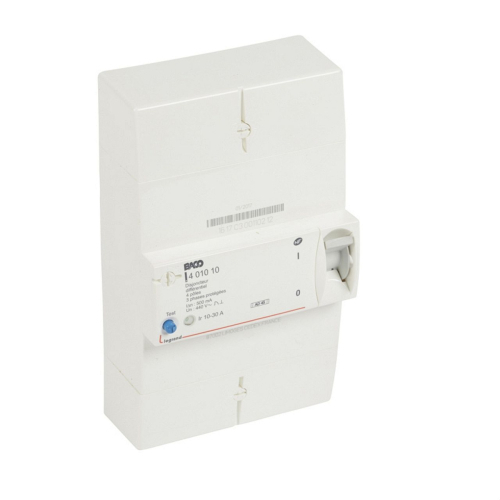 Disjoncteur branchement Enedis tétrapolaire différentiel 500mA instantané - 30A-401010-3414970311061-LEGRAND