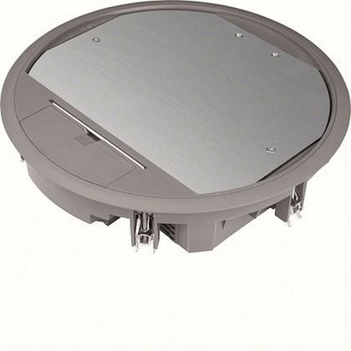 Boîte de sol ronde 20 modules diam 294mm encastrement diam 275mm grise-VR10057011-4012002245071-HAGER