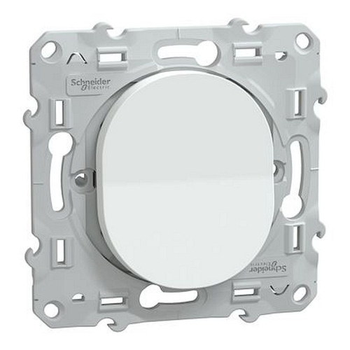 Ovalis - interrupteur va et vient - 10AX - Blanc-S320204-3606482162174-SCHNEIDER ELECTRIC FRANCE