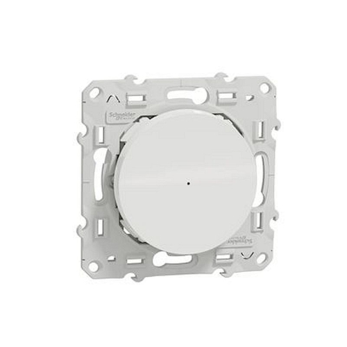 Wiser Odace - variateur poussoir - 2 fils - zigbee - blanc-S520522W-3606481019561-SCHNEIDER ELECTRIC FRANCE