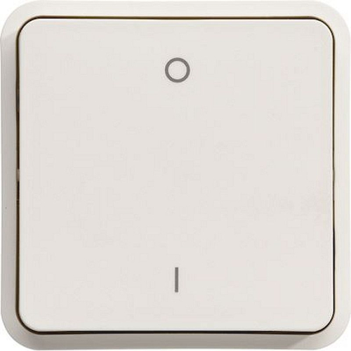 cubyko Interrupteur bipolaire marqué 0/1 associable blanc IP55-WNA008B-3250617175081-HAGER