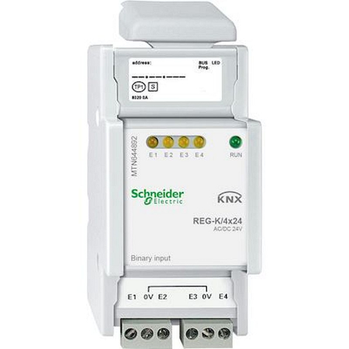 KNX - module d'entrée binaire KNX 4x24V-MTN644892-3606485100005-SCHNEIDER ELECTRIC FRANCE