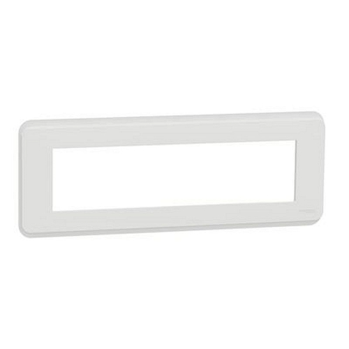 Unica Pro - plaque de finition - Blanc - 8 modules-NU411818-3606489456641-SCHNEIDER ELECTRIC FRANCE