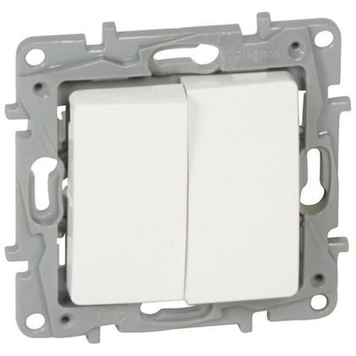 Va-et-vient 10AX et poussoir 6A NO-NF 250V~ Niloé - finition Pur-664709-3245066647098-LEGRAND