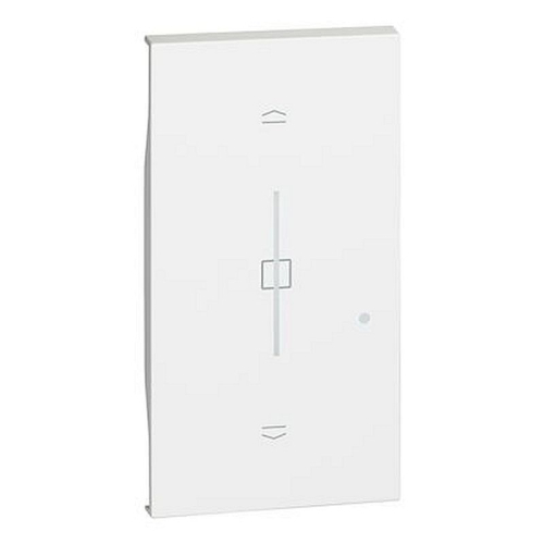 Enjoliveur Living Now with Netatmo pour commande volets 2 modules - blanc-BTKW43M2-8005543620199-BTICINO