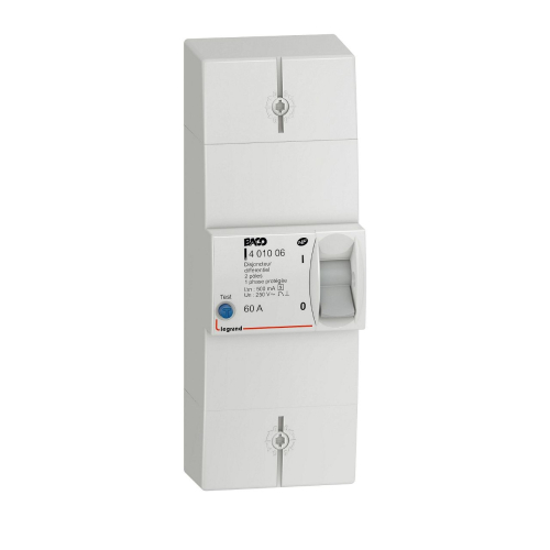 Disjoncteur branchement Enedis 2P différentiel 500mA sélectif 60A non réglable-401006-3414971361683-LEGRAND