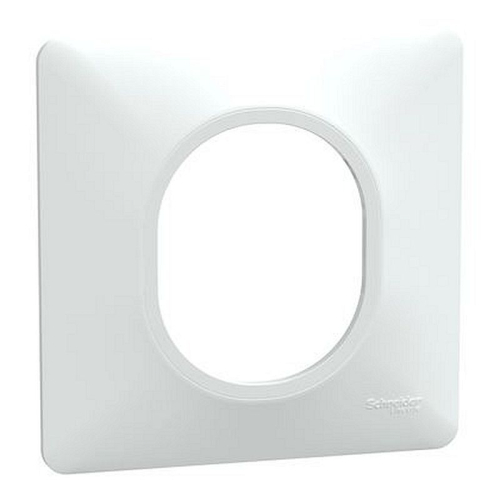 Ovalis - Plaque de finition - 1 poste Blanc-S320702-3606482163119-SCHNEIDER ELECTRIC FRANCE