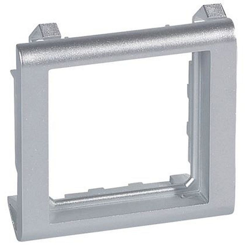 Support de plaque étroit pour paroi mince Batibox 2 modules - alu-080295-3245060802950-LEGRAND