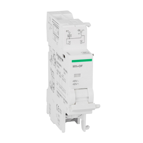 Déclencheur à émission de tension MX + OF 48VCA-CC 3A 415VCA - 6A 240VCA-A9N26947-3606480382963-SCHNEIDER ELECTRIC FRANCE