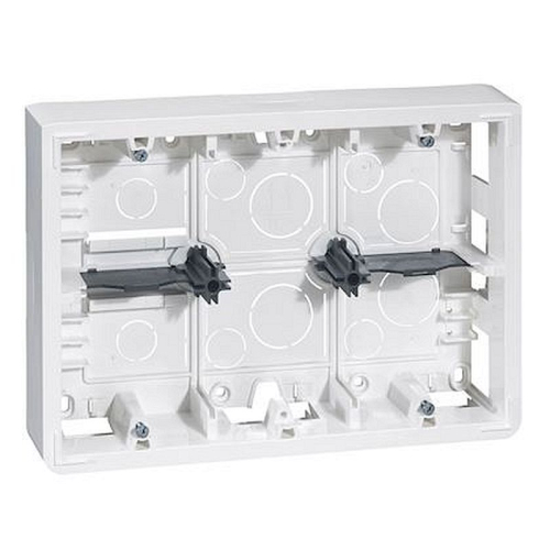 Cadre saillie prof. 46mm Mosaic pour 2x6, 2x8 ou 2x3x2 modules et support 080266-080276-3245060802769-LEGRAND