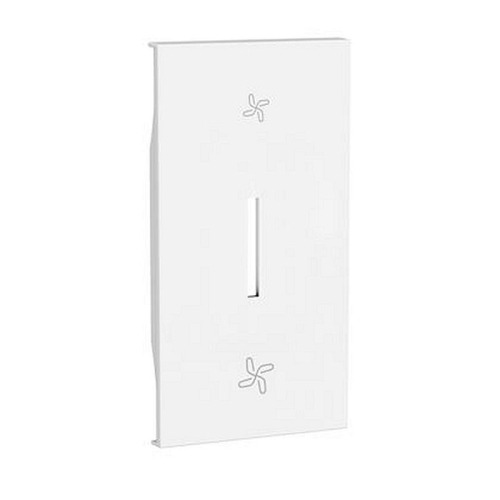 Enjoliveur Living Now pour interrupteur VMC 2 modules - blanc-BTKW06M2VMC-8005543681138-BTICINO