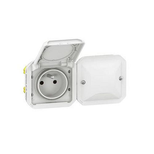 Prise de courant connectée Plexo with Netatmo 2 postes blanc-069882L-3414972088756-LEGRAND