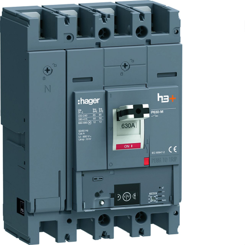 Disjoncteur h3+ P630 Energy 4x630A 50kA-HMW631NR-3250613197544-HAGER