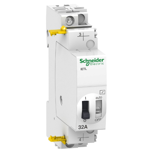 Acti9, iETL extension pour télérupteur 32A 1NO 230...240VCA 110VCC 50-60Hz-A9C32836-3606480092039-SCHNEIDER ELECTRIC FRANCE