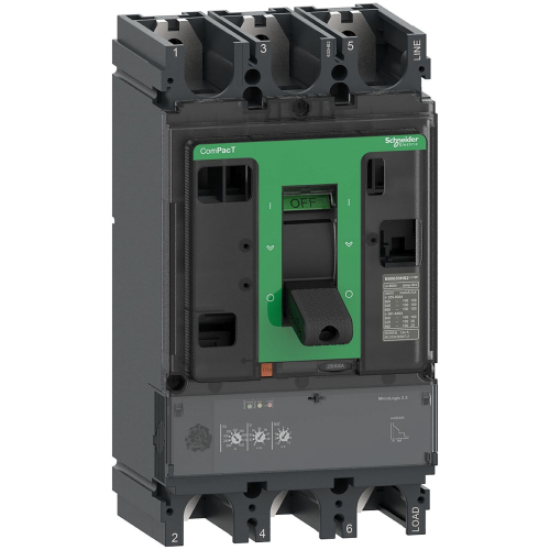 ComPacT NSX400F - disjoncteur - MicroLogic 2.3 400A - 3P3D - 36kA - fixe-C40F32D400-3606482002586-SCHNEIDER ELECTRIC FRANCE