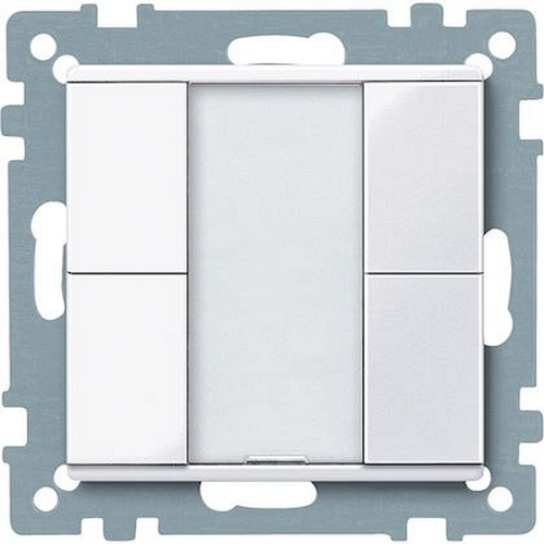 KNX M-Plan - commande multifonction - 4 BP - antimicrobien brillant-MTN617225-3606485099446-SCHNEIDER ELECTRIC FRANCE