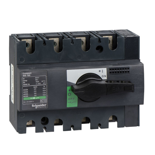 interrupteursectionneur Interpact INS160 4P 160 A-28913-3303430289135-SCHNEIDER ELECTRIC FRANCE