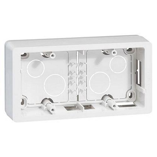 Cadre saillie Céliane 2 postes horizontal ou vertical blanc-080242-3245060802424-LEGRAND