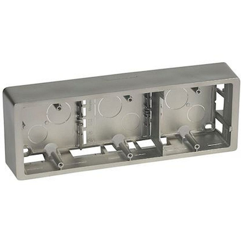 Cadre saillie Céliane 3 postes horizontal ou vertical titane-080246-3414970601896-LEGRAND