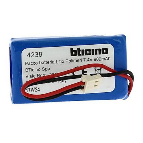 Batterie pour sirène intérieure référence BT4216 pour alarme intrusion MyHOME_Up-BT4238-8005543591024-BTICINO