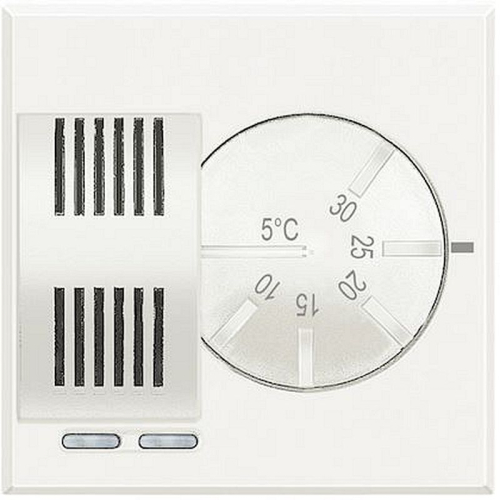 Thermostat d'ambiance électronique Axolute - finition White - 2 modules-HD4441-8012199984223-BTICINO