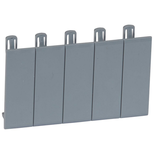 Obturateurs 5 modules sécables - gris foncé L746A-001961-3245060019617-LEGRAND