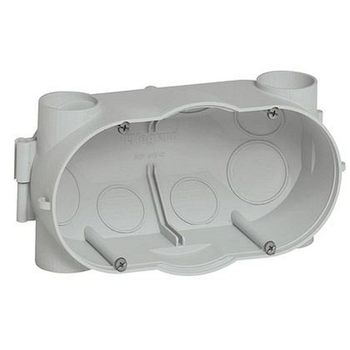 Boîte universelle associable Batibox pour béton 2 postes - profondeur 58mm-081942-3245060819422-LEGRAND