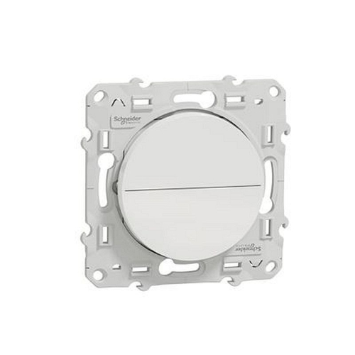 Odace, poussoir Blanc, 2 boutons montée/descente pour volets-roulants-S520207-3606480318139-SCHNEIDER ELECTRIC FRANCE