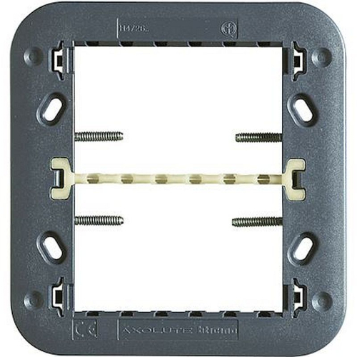 Support à vis pour plaques Axolute 3+3 modules-H4726-8012199740478-BTICINO