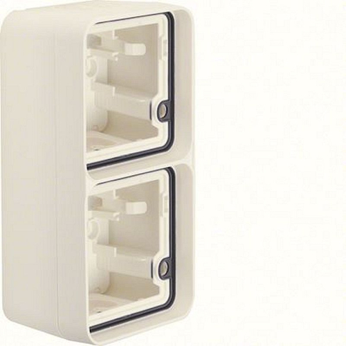 cubyko Boîte double verticale vide associable blanc IP55-WNA686B-3250617175869-HAGER