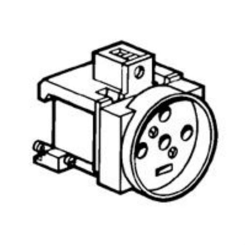 Prise de courant modulaire 20A 400V~ - 3P+N+T à éclips - 3,5 modules-004292-3245060042929-LEGRAND